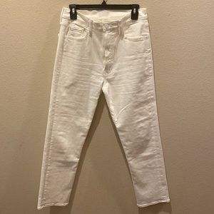 Mother Fairest of Them All Waisted Rider Ankle jeans — Size 30